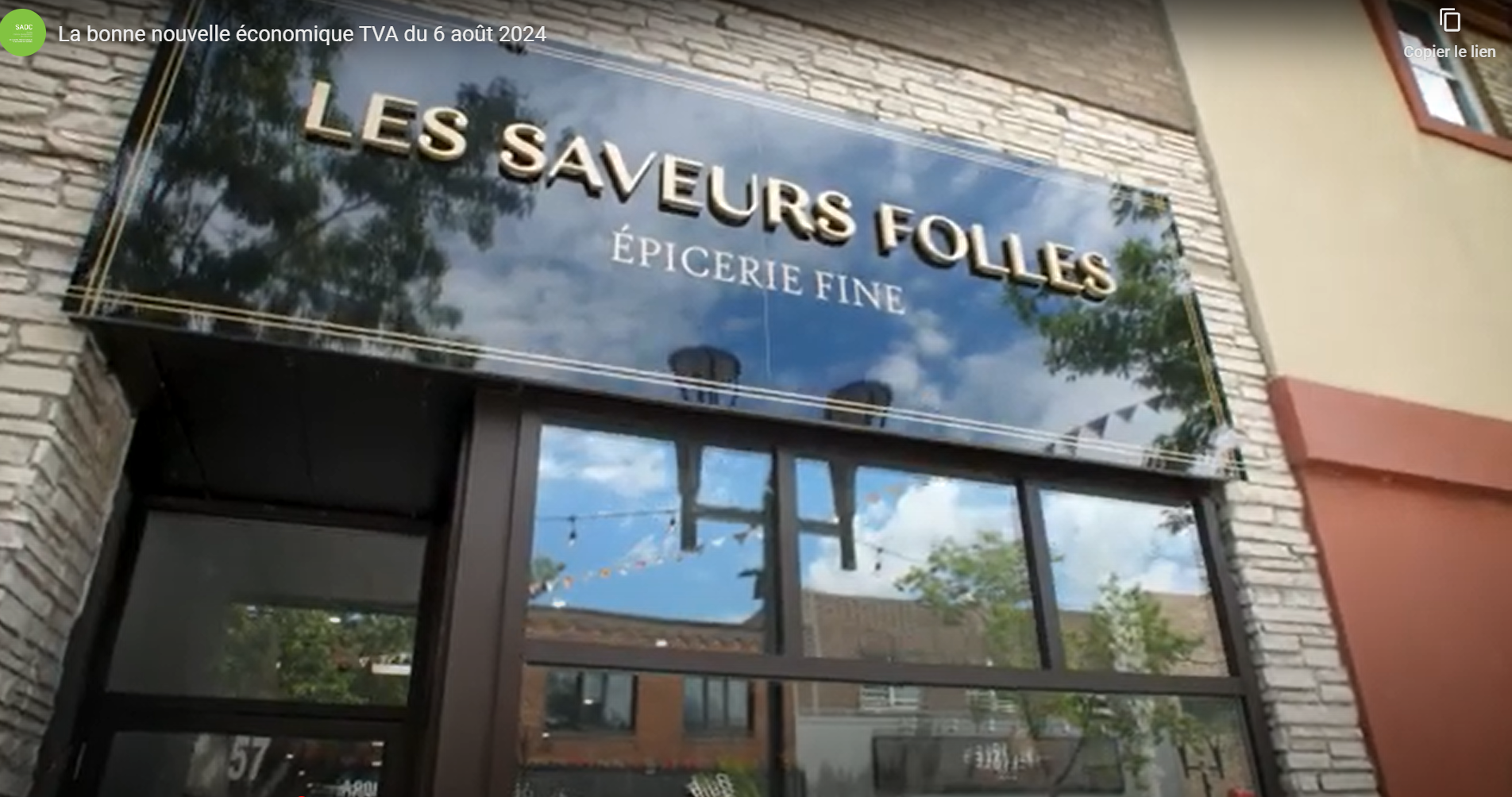 Un nouveau local pour Les Saveurs folles